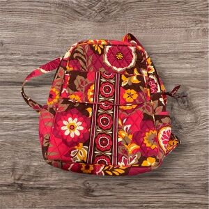 VERA BRADLEY Floral Quilted Backpack